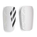 adidas Unisex-Adult Tiro Club Shin Guards, White/Black, Small