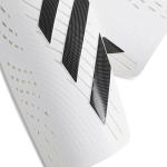 adidas Unisex-Adult Tiro Club Shin Guards, White/Black, Small