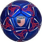 Western Star Game and Match USA Mexico Soccer Ball - Size 4 and Size 5 - Thick 4-Ply Shell - Performance - Ideal for Youth Training and Games for Kids 8-12 Teens 13-16