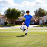 Pemoupnd Soccer | Volleyball | Rugby Trainer, Football Kick Throw Solo Practice Training Aid Control Skills Adjustable Waist Belt for Kids Adults