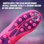 Vizari USA Soccer Cleats Boys, Girls - FG Firm Ground Football Shoes for Toddlers/Little/Big Kids - Youth Football Cleats - Comfort & Excellent Traction