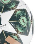 adidas UCL League Ball - Seamless Surface, FIFA Approved, Professional Training and Match Ball, Sizes 4-5 (White/Shadow Green/Solar Slime, 5)