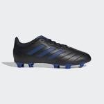 Adidas Child-Unisex Goletto VIII Firm Ground Soccer Cleats - Kids Soccer Shoe, black and blue size 5