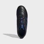 Adidas Child-Unisex Goletto VIII Firm Ground Soccer Cleats - Kids Soccer Shoe, black and blue size 5