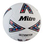 Mitre ULTIMATCH Soccer Ball - Cushioned Hyperfoam for Responsive Touch - Durable Multi-Panel Construction with Hyperseam Tech - Match-Quality Soccer Balls for Youth & Adults - Sizes 3, 4 & 5