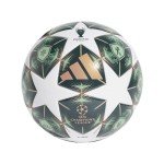 adidas UCL League Ball - Seamless Surface, FIFA Approved, Professional Training and Match Ball, Sizes 4-5 (White/Shadow Green/Solar Slime, 5)