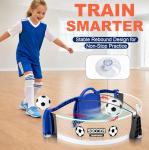 Dreamon Kids Soccer Trainer - Indoor Soccer Training Equipment for Parties & Home Play, 2 Game Modes with Auto-Scoring, Soccer Training for Footwork & Reaction Speed, Soccer Gifts for 6+ Year Old Boys