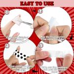 60Pcs Soccer Bandages, 2.83x0.75in Waterproof PE Adhesive Bandage for Minor Wound Care, Hypoallergenic Bandages Soccer Team First Aid Supplies for Boys Girls Kids and Soccer Mom, Latex Free