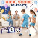 Dreamon Kids Soccer Trainer - Indoor Soccer Training Equipment for Parties & Home Play, 2 Game Modes with Auto-Scoring, Soccer Training for Footwork & Reaction Speed, Soccer Gifts for 6+ Year Old Boys