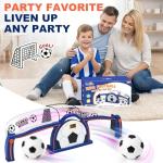 Dreamon Kids Soccer Trainer - Indoor Soccer Training Equipment for Parties & Home Play, 2 Game Modes with Auto-Scoring, Soccer Training for Footwork & Reaction Speed, Soccer Gifts for 6+ Year Old Boys