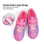 DREAM PAIRS Boys Girls Soccer Cleats Kids Football Shoes for Little/Big Kid,Size 7 Toddler,Hot Pink/RoyalBlue,SDSO2307K