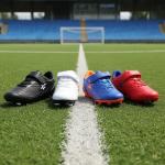 ZVC Kids Soccer Cleats Boys Girls Soccer Shoes Outdoor Firm Ground Youth Football Cleats for Little Kid/Big Kid Black