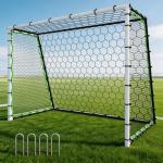 5-in-1 Soccer Rebounder Net, 7x5Ft OR 12x6Ft Soccer Goal Training, Large Ultra-Responsive Football Net for Powerful, High Low Passing, Ball Control Practice
