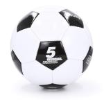 Aoneky Size 5 Soccer Ball with Pump, Traditional Black and White Football for Adults and Youth, Deflated for Shipping, Training Practice Match Ball
