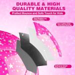 Picador Kids Soccer Ball Size 4 - Glitter Shiny Soccer Balls for Girls Boys Youth Children Backyard School Outdoor Ball with Pump Gift