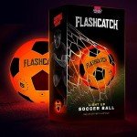 FlashCatch Light Up Soccer Ball - Glow in The Dark - NO 5 - Sports Gear Easter Gifts for Boys & Girls 8-15+ Year Old - Kids, Teens Gift Ideas - Cool Boy Toys Ages 8 to 15 Glowing Night Activity