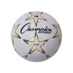 Champion Sports Viper Soccer Ball, Size 3 – Soft Touch TPU Cover, Airlock Bladder, Youth Under 8 – Yellow/Black/White