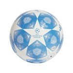 adidas Unisex-Adult UCL Club Soccer Ball,Bright Blue/White/Silver Metallic,5