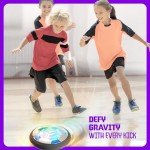 Hover Soccer Ball for Kids - Boy Birthday Gifts - Indoor Toy Games Gift for Boys Age 6, 7, 8, 9, 10, 11, 12 Year Old - Light-Up Toys Game for Kid - 6-8, 8-12 - Gift for 8 Year Olds (Single)