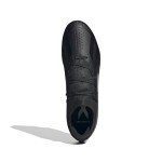 adidas Unisex X Crazyfast.3 Firm Ground Closeout Sneaker, Black/Black/Black, 13.5 US Men