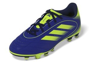 adidas Goletto IX Firm Multi Ground Sneaker, Lucid Blue/Lucid Lemon/Dark Blue, 3 US Unisex Little Kid