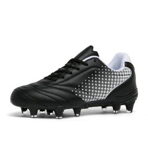 LIZRHA Soccer Shoes for Boys Girls Soccer Cleats Boys Girls Kids Athletic Outdoor Football Shoes Youth Football Cleats Outdoor & Indoor Soccer Shoes Lightweight, Running & Training for Students