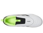 adidas Goletto IX Laceless Firm Multi Ground Sneaker, White/Black/Lucid Lemon, 6 US Unisex Big Kid