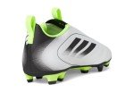 adidas Goletto IX Laceless Firm Multi Ground Sneaker, White/Black/Lucid Lemon, 6 US Unisex Big Kid