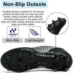 LIZRHA Soccer Shoes for Boys Girls Soccer Cleats Boys Girls Kids Athletic Outdoor Football Shoes Youth Football Cleats Outdoor & Indoor Soccer Shoes Lightweight, Running & Training for Students