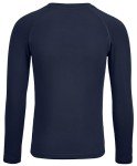 G Gradual Youth Boys Compression Thermal Shirt Long Sleeve Fleece Undershirt for Boy Football Baseball Soccer Base Layer(Navy,M)