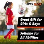 SKILL BLOX Soccer Kick Up Training Dice (2 pcs) - Football Soccer Gifts - Soccer Ball Juggling Skills. Gifts for Boys and Girls. Kick Ups Training