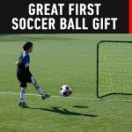 Franklin Sports Soccer Balls - Size 3 F-100 - Youth Soccer Ball, White/Black