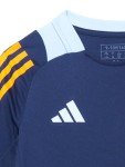 adidas Kids' Real Madrid 24/25 Competition Training Jersey, Team Navy Blue/Crew Orange/Blue