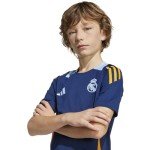 adidas Kids' Real Madrid 24/25 Competition Training Jersey, Team Navy Blue/Crew Orange/Blue