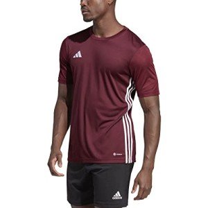 adidas Men's Equipo 23 Jersey, Team Maroon/White, Large