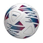 WILSON NCAA Veza Match Soccer Ball - Size 5, White/Blue/Purple