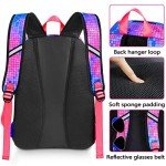 MATEIN Basketball Bag, Sturdy Soccer Bag with Ball Holder & Shoe Compartment, Large Basketball Backpack for Training Equipment, Water Resistant Sports Ball Backpack Fits Volleyball Football, Colorful