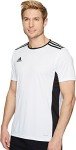 adidas Men's Soccer Entrada 18 Jersey, White/Black, Large