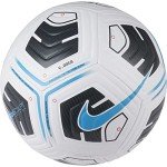Nike Unisex's NK Academy - Team Recreational Soccer Ball, White/Black/(lt Blue Fury), 5