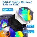 Champhox Size 4 Soccer Ball, Soccer Balls for Boys Youth Size 4 Soccer Balls for Kids Soccer Players Long-Lasting Construction Skill Practicing Gifts Christmas Birthday Back to School