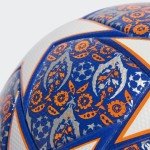 adidas Unisex-Adult UCL League Ball, White/Team Royal Blue/Solar Orange/Silver Metallic, 4