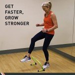 Body Sport Adjustable Athletic Speed Training Hurdles, Jumping & Speed Training Fitness Equipment, Hurdles for Track & Field, Basketball, Soccer & More, Set of 5