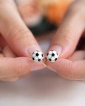 JOGDIAM Soccer Earrings Gifts for Soccer Mom Soccer Stuff Accessories