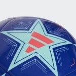 adidas Unisex-Adult UCL Club Soccer Ball, Clear Aqua/Lucid Blue/Turbo, 4