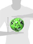 adidas MLS Club Soccer Ball, Solar Green/Black/White, 5