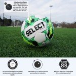 Select Club DB V22 Soccer Ball, White/Green/Yellow, Size 5