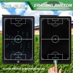 ZEMBSOYA Soccer Coaching Board,16 Inch LCD Electronic Soccer Coaching Board,Digital Soccer Training Board with Pen for Soccer Training Equipment