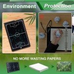 ZEMBSOYA Soccer Coaching Board,16 Inch LCD Electronic Soccer Coaching Board,Digital Soccer Training Board with Pen for Soccer Training Equipment