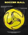American Challenge Brasilia Soccer Ball (Lemon, 4)
