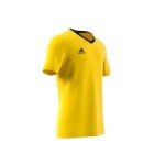adidas Men's Entrada 22 Jersey, Team Yellow/Black, Small